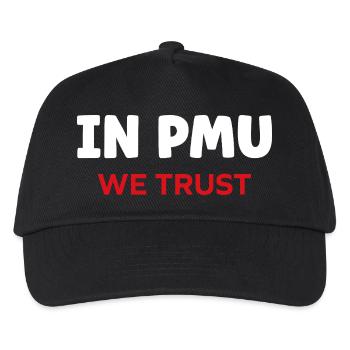 Pmu - Kinder Basecap - Schwarz - Vorne