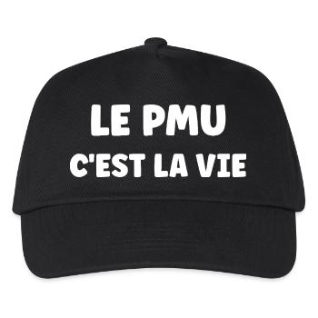 PMU Humor - Kids’ Baseball Cap - black - Front