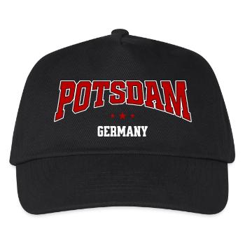 Potsdam Germany Arc Logo - Kinder Basecap - Schwarz - Vorne