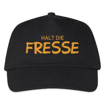 Shut Up - Cool Saying - Kids’ Baseball Cap - black - Front