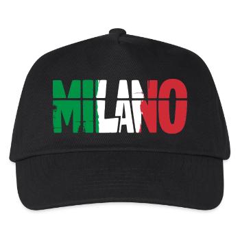 Milano Italy Milan - Kids’ Baseball Cap - black - Front