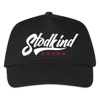 Stodkind Extra WHITE - Casquette de baseball Enfant - noir - Devant
