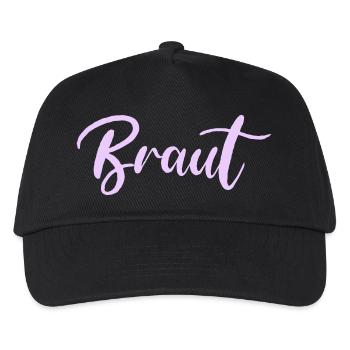 braut - Kinder Basecap - Schwarz - Vorne