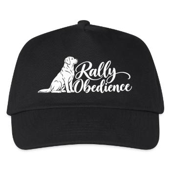 Rally Obedience – Labrador Retriever - Kinder Basecap - Schwarz - Vorne
