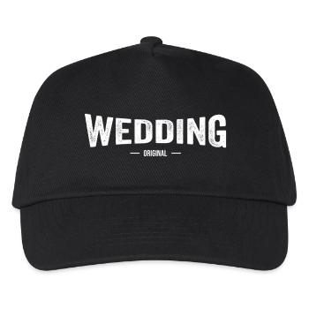 Wedding Original - Kinder Basecap - Schwarz - Vorne