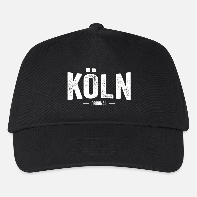 Köln Original - Kinder Basecap - Schwarz