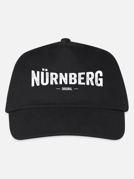 Nürnberg Original - Kinder Basecap - Schwarz