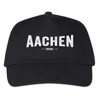 Aachen Original - Kinder Basecap - Schwarz - Vorne
