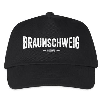 Braunschweig Original - Kinder Basecap - Schwarz - Vorne