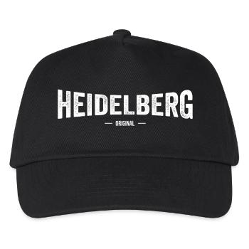 Heidelberg Original - Kinder Basecap - Schwarz - Vorne