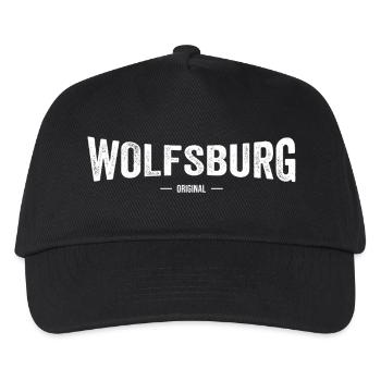 Wolfsburg Original - Kinder Basecap - Schwarz - Vorne