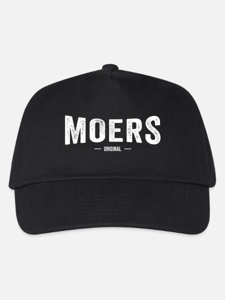 Moers Original - Kinder Basecap - Schwarz