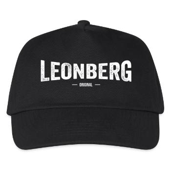 Leonberg Original - Kinder Basecap - Schwarz - Vorne