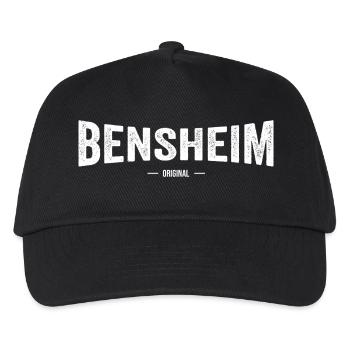 Bensheim Original - Kinder Basecap - Schwarz - Vorne