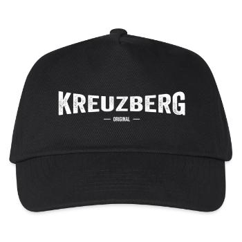 Kreuzberg Original - Kinder Basecap - Schwarz - Vorne