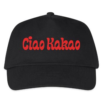 Ciao Kakao - Kinder Basecap - Schwarz - Vorne