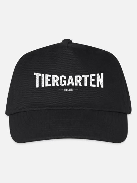 Tiergarten Original - Kinder Basecap - Schwarz