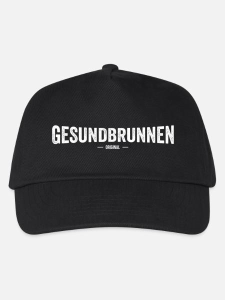 Gesundbrunnen Original - Kinder Basecap - Schwarz