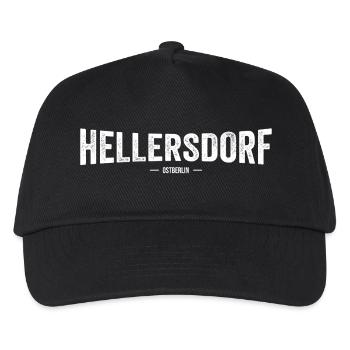 Hellersdorf Ostberlin - Kinder Basecap - Schwarz - Vorne