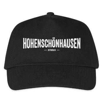 Hohenschönhausen Ostberlin - Kinder Basecap - Schwarz - Vorne