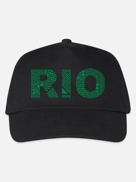 Rio de Janeiro - Kinder Basecap - Schwarz