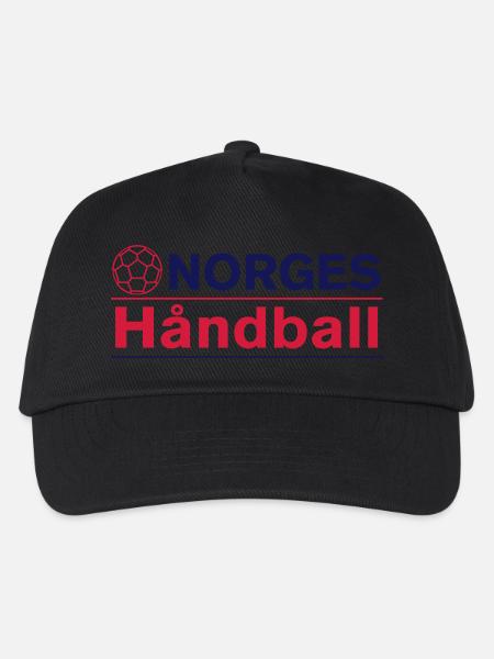 Norges-Handball - Kinder Basecap - Schwarz