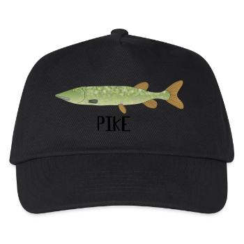 pike1 - Kids’ Baseball Cap - black - Front