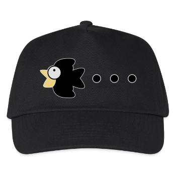 crow - Casquette de baseball Enfant - noir - Devant