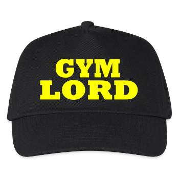 Gym Lord - Kinder Basecap - Schwarz - Vorne