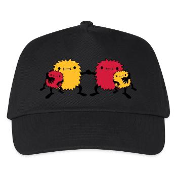 4 Monster Family - Kids’ Baseball Cap - black - Front
