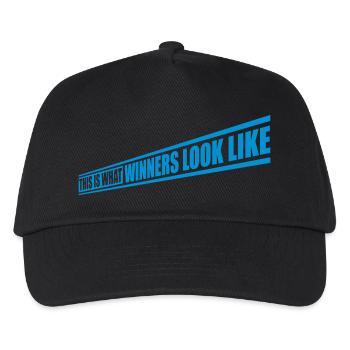 What Winners Look Like - Kinder Basecap - Schwarz - Vorne