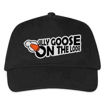 goose on the loose - Kids’ Baseball Cap - black - Front
