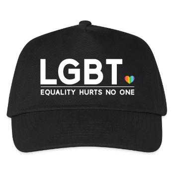 Pride Month - Gleichberechtigung tut niemandem weh - Kinder Basecap - Schwarz - Vorne