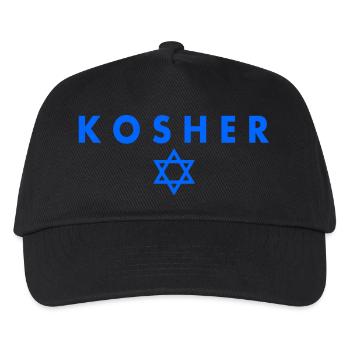 Kosher - Kinder Basecap - Schwarz - Vorne