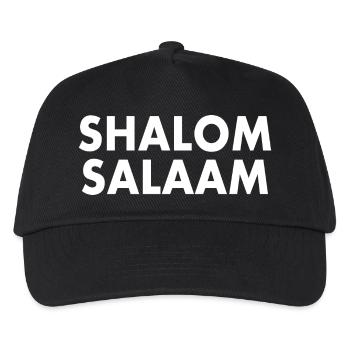 Shalom salaam - Kinder Basecap - Schwarz - Vorne