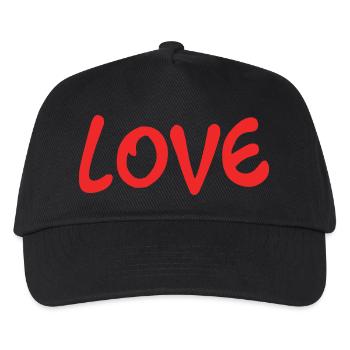 VALENTINSTAG. Junggesellinnenabschied. ICH LIEBE DICH. ICH LIEBE DICH. LIEBE - Kinder Basecap - Schwarz - Vorne