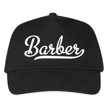 Coiffeur - Casquette de baseball Enfant - noir - Devant