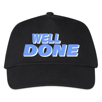 BIEN JOUÉ - Casquette de baseball Enfant - noir - Devant