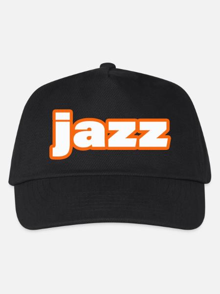 JAZZ - Kinder Basecap - Schwarz