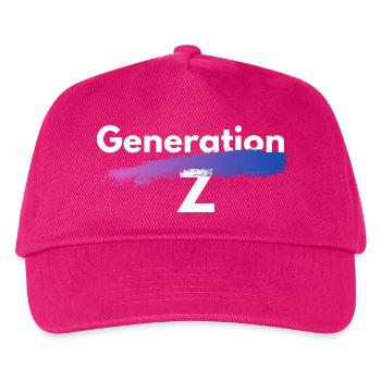 Generation Z - Kinder Basecap - Fuchsia - Vorne