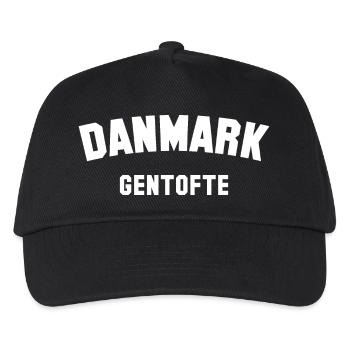 GENTOFTE Danmark - Kinder Basecap - Schwarz - Vorne
