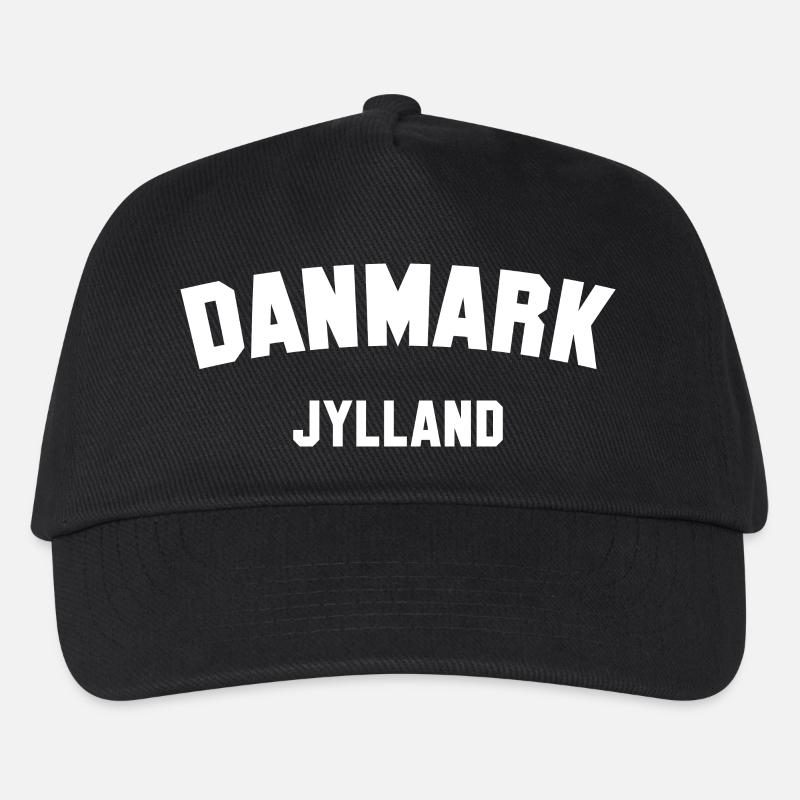 JYLLAND Denmark Dänemark - Kinder Basecap - Schwarz