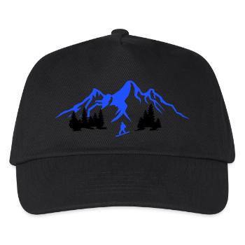 Snowboarding 2 - Kids’ Baseball Cap - black - Front