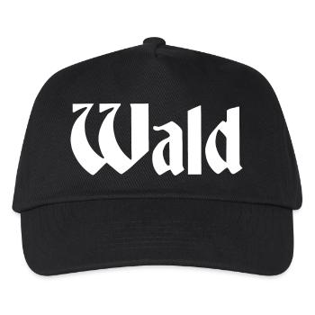 Forêt - Casquette de baseball Enfant - noir - Devant