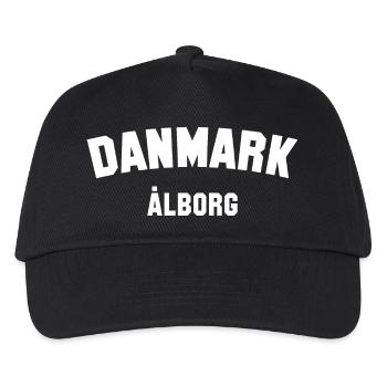 ALBORG Danmark Dänemark - Kinder Basecap - Schwarz - Vorne
