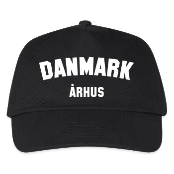 ARHUS Danmark Dänemark - Kinder Basecap - Schwarz - Vorne