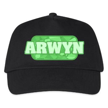 Health Arwyn - Kids’ Baseball Cap - black - Front