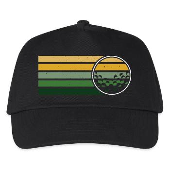 Golfer Golf Gift Golf Clubs Retro - Kids’ Baseball Cap - black - Front