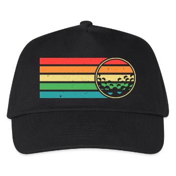 Golf Golfer Gift Golf Club Sport Golf Hole - Kids’ Baseball Cap - black - Front