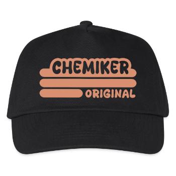 Chemiker - Kinder Basecap - Schwarz - Vorne
